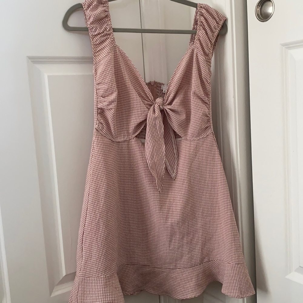 Emory Park checkered dress size medium